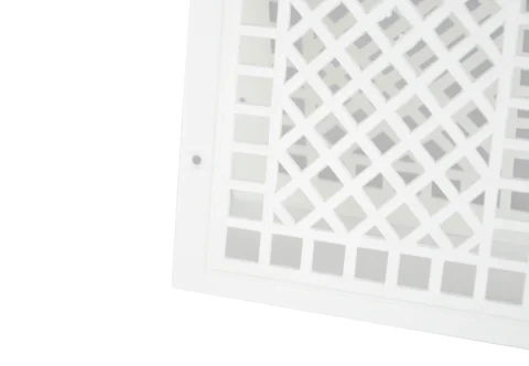 Решетка вентиляционная пластиковая белая накладная 230×130мм