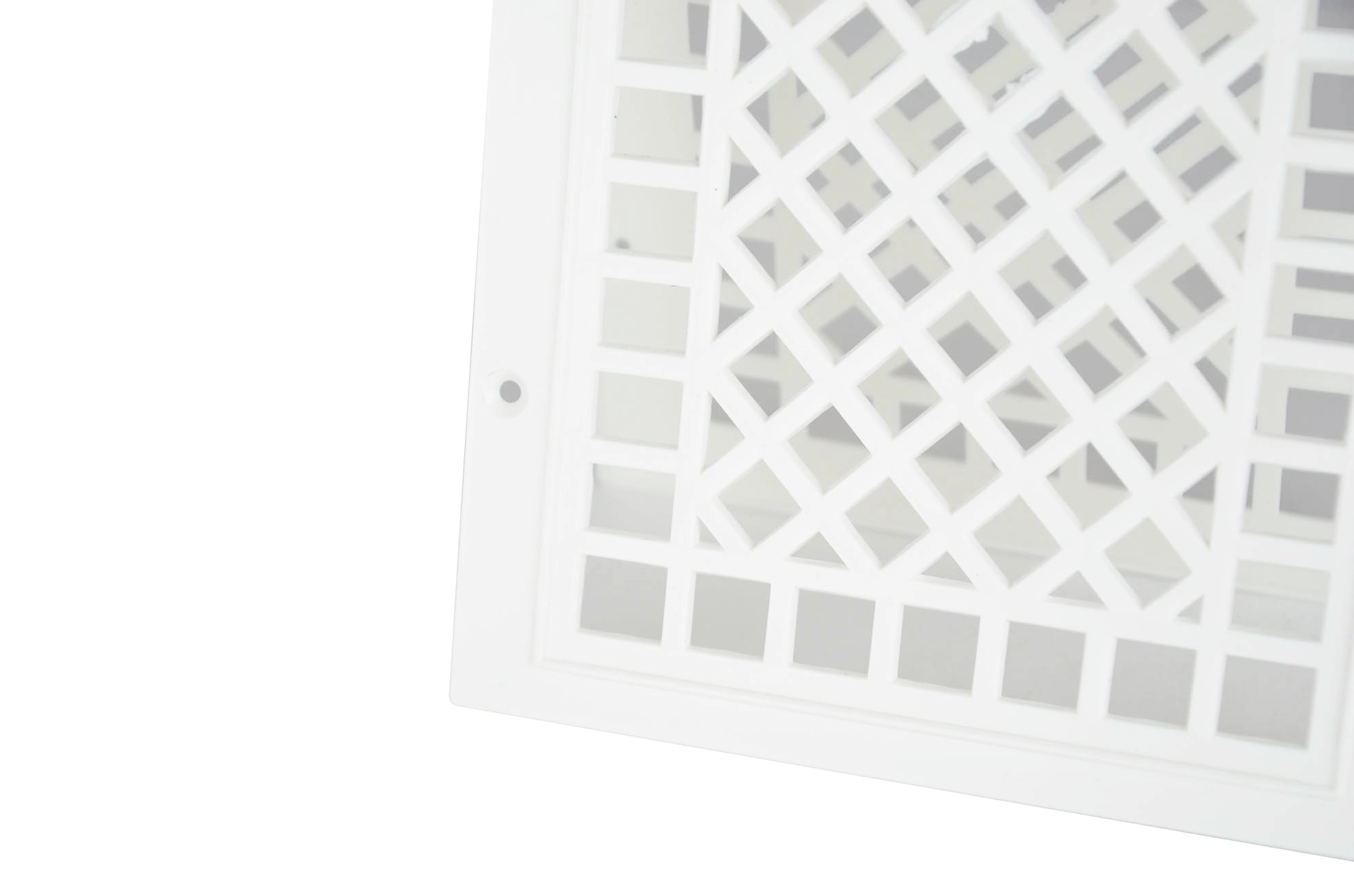 Решетка вентиляционная пластиковая белая накладная 230×130мм Решетка вентиляционная пластиковая белая накладная 230×130мм